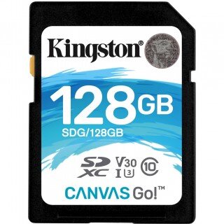 Kingston Canvas Go! 128 GB (SDG/128GB) SD kullananlar yorumlar